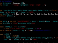 some Perl code